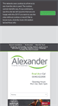 Mobile Screenshot of alexanderworthing.co.uk